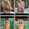 Sexy Pattycake Remastered Orange Dress Pics 170625