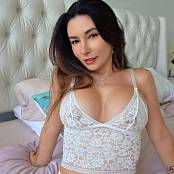 Alinity OnlyFans Sexy White Lingerie 008