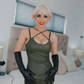 Goddess Kim Leather Prisoner Bound & Teased 4K UHD Video