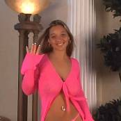 Christina Model Hot Pink Outfit AI Enhanced HD Video