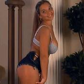 Christina Model Green See Through Net Shirt AI Enhanced HD Video