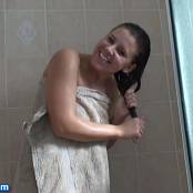 BlueyedCass Wet T Shirt Shower AI Enhanced HD Video