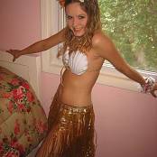 Kittys Panties Hula Girl Picture Set