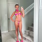 Bougie BB OnlyFans Itty Bitty Pink Bikini 020