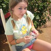 Kittys Panties Smoking Picture Set