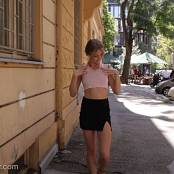 BralessForever Diana Around Town HD Video