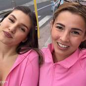 BralessForever Agatha & Ellie Double Trouble In Pink HD Video