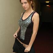 SpunkyAngels Amy Black Sprakle Skirt 055