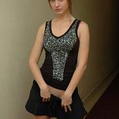SpunkyAngels Amy Black Sparkle Skirt Picture Set