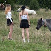 Girls Hunters of Beauty Mountains In Pasture 4K UHD Vide 003 240825.mp4 snapshot 00.17 [2025.08.24 22.17.29]