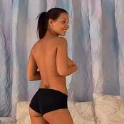 Christina Model Red Shortsleeve AI Enhanced HD Video