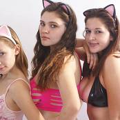 FloridaTeenModels Heather Alexis & Ashley Cat Ears Picture Set
