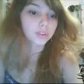 Amateur Girl Playing With Her Hair Video