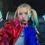 BougieBB OnlyFans Harley Quinn HARLEY QUINN CAR RIDE (1)