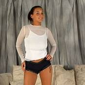 Christina Model 079 White Net Shirt and Blue Short Shorts AI Enhanced TCRips Video 260825.mkv snapshot 04.18 [2025.09.17 16.33.10]