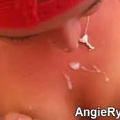 Angie Ryan Stairwell Blowjob Video