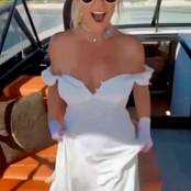 Britney Spears White Dress Pulled Down Expose Boobs AI Deepfake Video