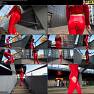 MyLatexBaby Inessi Dancing Walking in Red Vinyl Pairadize Leggins Video 191025.mp4