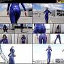 MyLatexBaby Katya Blue Latex Catsuit Video 191025.mp4