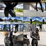 MyLatexBaby Katya Summer Walking in Vinyl Leggings Latex Gloves Video 191025.mp4