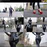 MyLatexBaby Luda Latex Red Platform Heels Video 191025.mp4