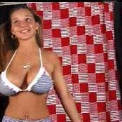 Christina Model Blue and White Plad Cowgirl Outfit Video 021025.mpg snapshot 05.19.489