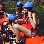 Girls Hunters of Beauty Rafting 4K UHD Video 004