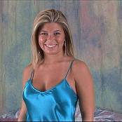 Halee Model Turquoise Night Gown AI Enhanced V2 HD Video