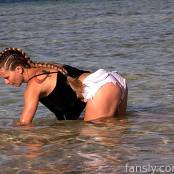 Cinderella Story Cinderella Wild Beach Picture Set & HD Video 005
