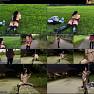 Ivy Rouge Mini Skirt In Park Video 130726.mp4