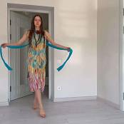 Stesha Fashion Style Magic Transforming Old Clothes Fabric Into Turning New DIY Dresses Video