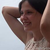 Cinderella Story Nika Walk On The Beach Picture Set & Video 001