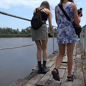 Girls Hunters of Beauty Shooting On The Way To The Sea 002 Video