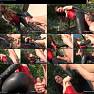 Tina Kay Chateau Cuir.com Leather handjob outdoors Video 100926.mp4