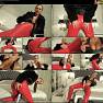Tina Kay Chateau Cuir.com Tina cums in red leather pants Video 100926.mp4