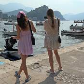 Girls Hunters of Beauty Morning At The Pier Picture Set & Video