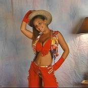 Christina Model Cowgirl Outfit AI Enhanced V2 Video
